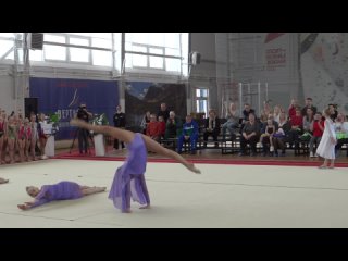 Открытие XXIII Хибинского спортивного фестиваля - художественная гимнастика