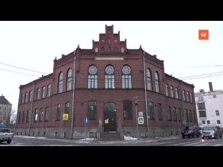 В здании гимназии на Выборгской, 25 начался ремонт