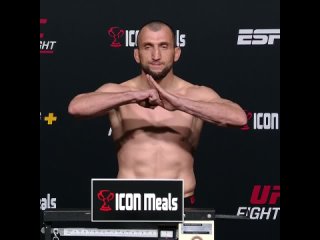 Муслим Салихов - Взвешивание перед UFC Вегас 85