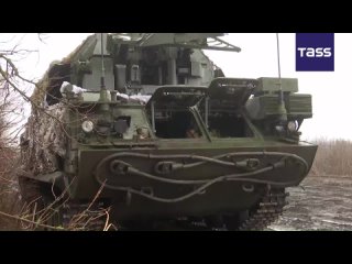 ▶️ Tor-M2 air defense launcher of the West battlegroup downed Ukrainian scout drones in the Kupyansk direction, the Defense Mini