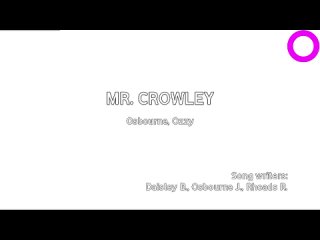 Ozzy Osbourne - Mr. Crowley (караоке)