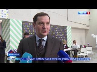 Свой голос на выборах Президента уже отдал губернатор Архангельской области