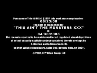This aint the munsters xxx parody (2008)