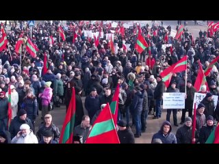 🇲🇩 Los ciudadanos de Transnistria marcharon contra el bloqueo económico de Chisináu