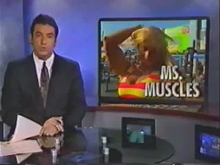 Muscular Denise Rutkowski 1990’s clip