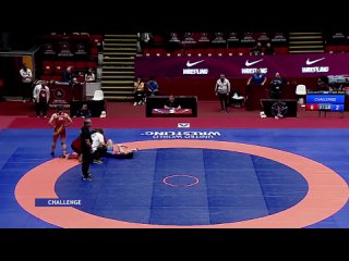 Kateryna ZELENYKH (ROU) vs. Irina RINGACI (MDA)  2024 Seniors European Championships  Semi Final  WW 65Kg