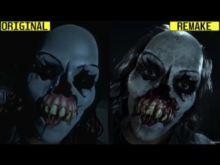 Until Dawn Remake vs Original Early Graphics Comparison