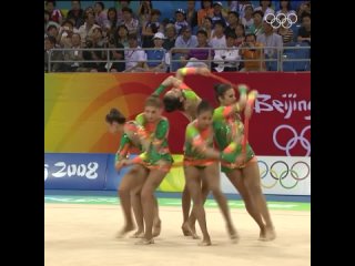 Бразильские гимнастки на Играх Пекин-2008
