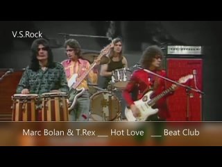 Marc Bolan   - Hot Love  Beat Club :: German Tv 71