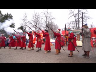 Стрелецкая Масленица на Бородинском поле