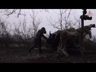 Российские гаубицы Д-30 за две минуты уничтожили позиции и живую силу ВСУ