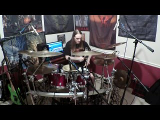 BRODEQUIN - Suffocation In Ash Brennan Shackelford Drum Playthrough