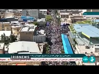 ‼️🇮🇷🇺🇸Мащабни шествия се провеждат в Иран за отбелязване на Деня на Кудс - местни медии