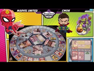 Marvel United: Enter the Spider-Verse 2021 | A Green Goblin Gamble! Перевод