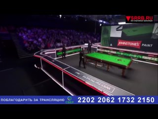 Трансляция Снукер.  Марк Аллен -  Джон Хиггинс (2-я сессия). Tour Championship 2024. 1 апреля 2024.