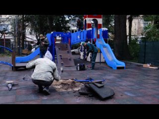 Обновление детских площадок