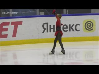 Евгений Плющенко готовит Елену Костылеву к выходу на лед. Произвольная программа и оценки