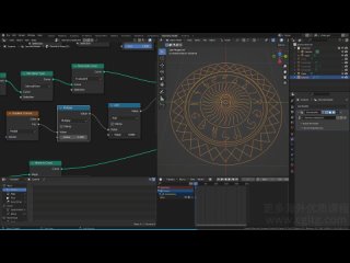 44 Curve basic Control (2) Make magic Circle animation