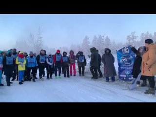 ❄️🥶При температуре -55 градусов прошел экстремальный марафон «Полюс холода — Оймякон» в Якутии.