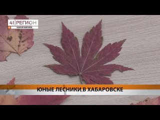 Юные камчатские лесники посетили центр защиты леса в Хабаровске