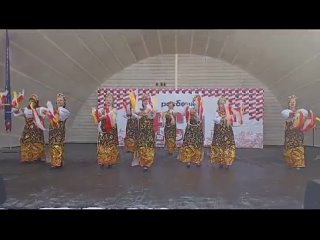 РУССКИЙ НАПЕВ стилизованный танец в парке ПОБЕДЫ на Масленицу 17 марта 24 г