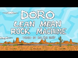 DORO - Lean Mean Rock Machine (Official Animated Video) 2024 ᶠᴴᴰ.