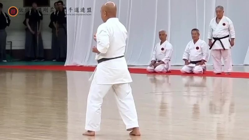 Higaonna karate Dojo. Goju