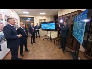 Также рассказал Президенту о строительстве культурных кластеров, один из которых мы создаем как раз в Калининграде