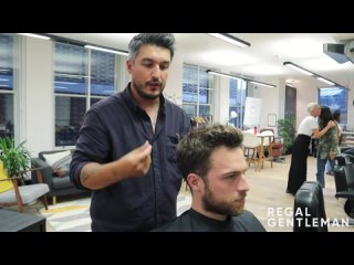 Regal Gentleman - Short Mens Haircut For Fine Textured Hair ｜ Number 4 Back and Sides