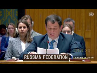 Зампостпреда России в ООН Полянский В 2014 году