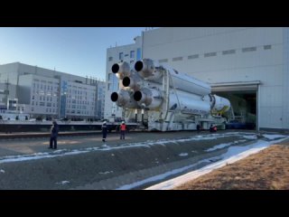 Уникальное событие - ракета тяжелого класса “Ангара А5“ впервые на амурском космодроме Восточный. Ранее пуски этих гигантов прох