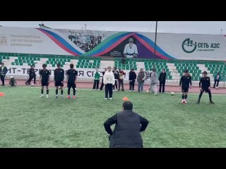 ️7 апреля на стадионе «Нарын-Кала» прошел мастер-класс по футболу для школьников из Белгорода