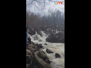 Водопад Кук-Караук в Ишимбайском районе набирает силу