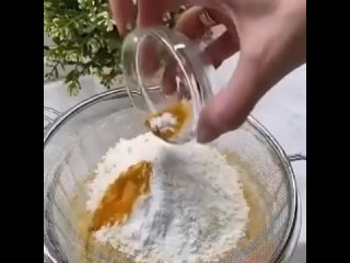 лимонно-мандариновый кекс