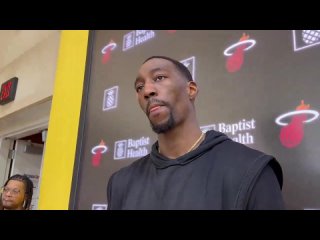 Bam Adebayo when asked on him and the team's approach to the standings