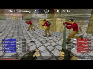 Stream cs 1.6 // Electro Gaming -vs- Gr Az // Final Egaming Cup @ by kn1fe