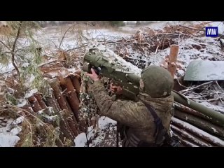 Russian paratroopers destroyed the enemy reconnaissance drone