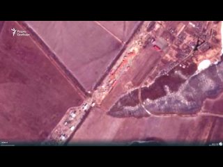 🇷🇺🇺🇦 Satellite images of the DRG raid in the Belgorod region near the settlement. Nekhoteyevka. The footage is published by host