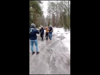 Еще одну обезьяну устроившую теракт в Москве поймали в лесу