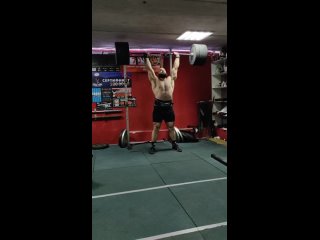 Давид Шамей швунг толчковый 150 кг х 5