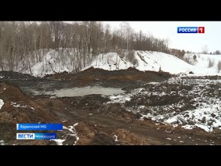 В селе Большое Чурашево Ядринского округа началась очистка пруда