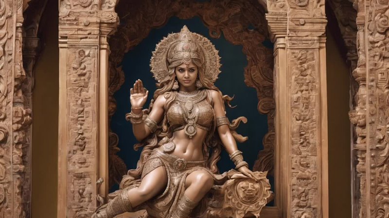 Indian woman Sculpture