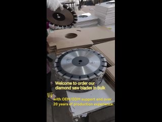 Welcome to order our diamond saw blades in bulk with OEM/ODM support. #johnsontools