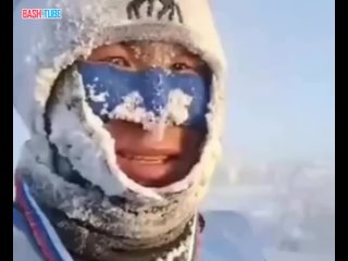 🇷🇺 В Якутии в -55 °С прошёл беговой марафон на 42км