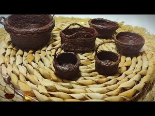 КОРЗИНОЧКИ. МИНИАТЮРА для КОМПОЗИЦИЙ_BASKET crafts. MINIATURE.