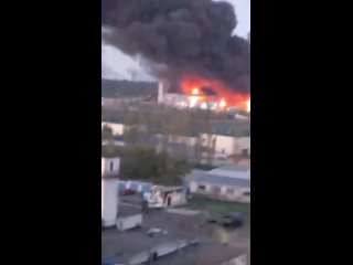 Сегодня ночь нанесён мощный удар по Трипольской ТЭС в Днепропетровске