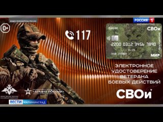 В Министерстве обороны России продолжается выдача электронных удостоверений ветерана боевых действий