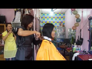 FUNHAIRCUT channel - Back to Maricel´s extreme hair cut