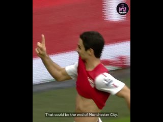 Победный гол Микеля Артеты | Манчестер Сити – Арсенал