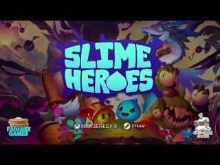 Геймплейный трейлер игры Slime Heroes!